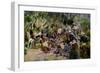 Crook's Conference with Geronimo-William F. Kline-Framed Giclee Print