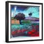 Crookbarrow Hill-Paul Powis-Framed Giclee Print