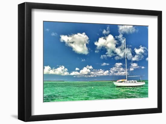 Crooked Island Sailing-Jan Michael Ringlever-Framed Art Print