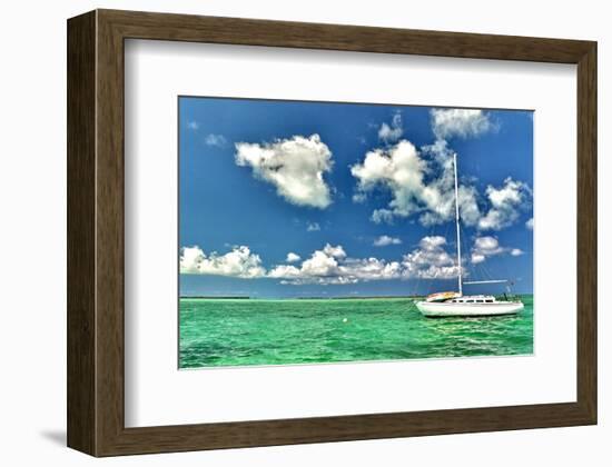 Crooked Island Sailing-Jan Michael Ringlever-Framed Art Print