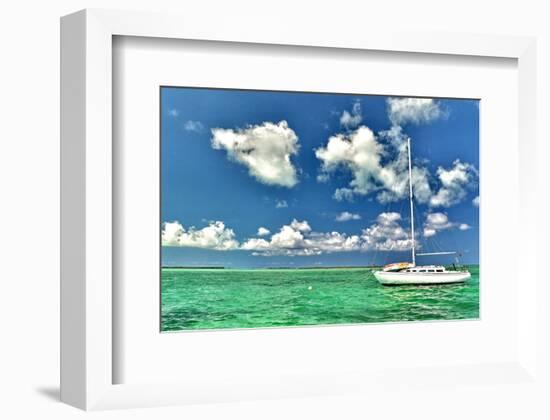 Crooked Island Sailing-Jan Michael Ringlever-Framed Art Print