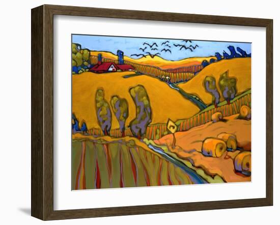 Crooked Poplar-Don Tiller-Framed Giclee Print