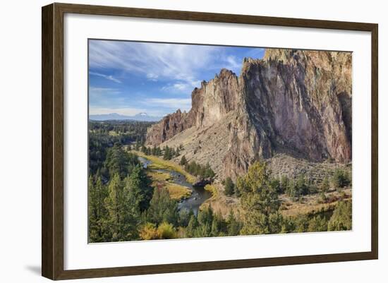 Crooked River, Smith Rock State Park, Oregon, USA-Jamie & Judy Wild-Framed Photographic Print