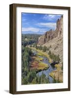 Crooked River, Smith Rock State Park, Oregon, USA-Jamie & Judy Wild-Framed Photographic Print