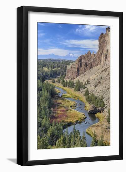 Crooked River, Smith Rock State Park, Oregon, USA-Jamie & Judy Wild-Framed Photographic Print