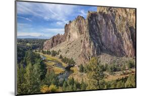 Crooked River, Smith Rock State Park, Oregon, USA-Jamie & Judy Wild-Mounted Photographic Print
