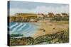 Crooklets Beach, Bude-Alfred Robert Quinton-Stretched Canvas
