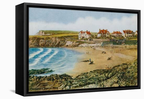 Crooklets Beach, Bude-Alfred Robert Quinton-Framed Stretched Canvas