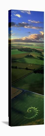 Crop Circles England (Photo Montage)-null-Stretched Canvas