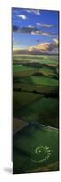 Crop Circles England (Photo Montage)-null-Mounted Photographic Print