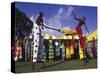 Crop over Carnival, Bridgetown, Barbados, Caribbean-Greg Johnston-Stretched Canvas