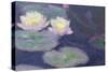 Crop Water Lilies-null-Stretched Canvas