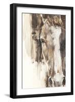 Cropped Equine Study I-Ethan Harper-Framed Art Print