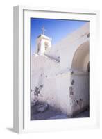 Cropped View of Chile's Oldest Church, Chiu-Chiu Village, Atacama Desert in Northern Chile-Kimberly Walker-Framed Photographic Print