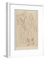 Crops - Fashion of C. 1794-John Ashton-Framed Art Print