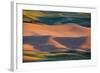 Crops of Wheat and Peas Nearing Harvest-Terry Eggers-Framed Photographic Print