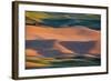 Crops of Wheat and Peas Nearing Harvest-Terry Eggers-Framed Photographic Print