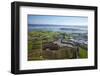 Crops, Oruarangi Creek, and Industrial Area, Mangere, Auckland, North Island, New Zealand-David Wall-Framed Photographic Print