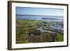 Crops, Oruarangi Creek, and Industrial Area, Mangere, Auckland, North Island, New Zealand-David Wall-Framed Photographic Print