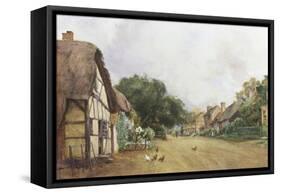 Cropthorne, Worcestershire-Thomas Liddell-Framed Stretched Canvas