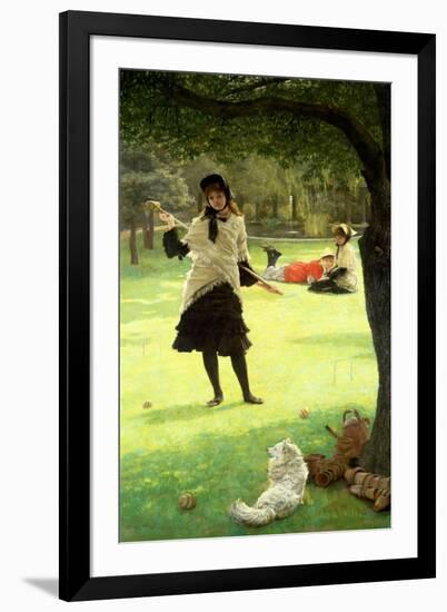 Croquet, circa 1878-James Tissot-Framed Premium Giclee Print