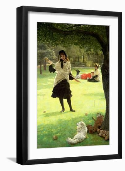 Croquet, circa 1878-James Tissot-Framed Giclee Print