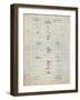 Croquet Game 1899 Patent-Cole Borders-Framed Art Print