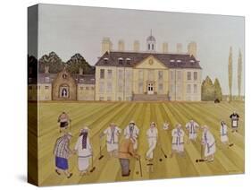 Croquet on the Lawn, 1989-Gillian Lawson-Stretched Canvas