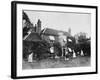 Croquet on the Lawn at Elm Lodge, Streatley, C.1870s-Willoughby Wallace Hooper-Framed Photographic Print