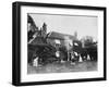 Croquet on the Lawn at Elm Lodge, Streatley, C.1870s-Willoughby Wallace Hooper-Framed Photographic Print