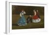 Croquet Scene, 1866-Winslow Homer-Framed Giclee Print