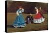 Croquet Scene-Winslow Homer-Stretched Canvas