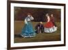 Croquet Scene-Winslow Homer-Framed Giclee Print