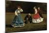 Croquet Scene-Winslow Homer-Mounted Art Print