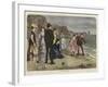 Croquet under Difficulties-null-Framed Giclee Print