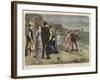 Croquet under Difficulties-null-Framed Giclee Print