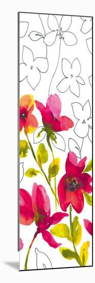 Croquis Floral II-Sandra Jacobs-Mounted Giclee Print