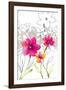 Croquis Floral III-Sandra Jacobs-Framed Giclee Print