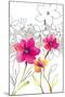 Croquis Floral III-Sandra Jacobs-Mounted Giclee Print