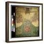 Croquis Pour Une Fresque. La Triomphe Des Cieux. (Sketch for a Fresco Painting. the Triumph of the-Kazimir Severinovich Malevich-Framed Giclee Print