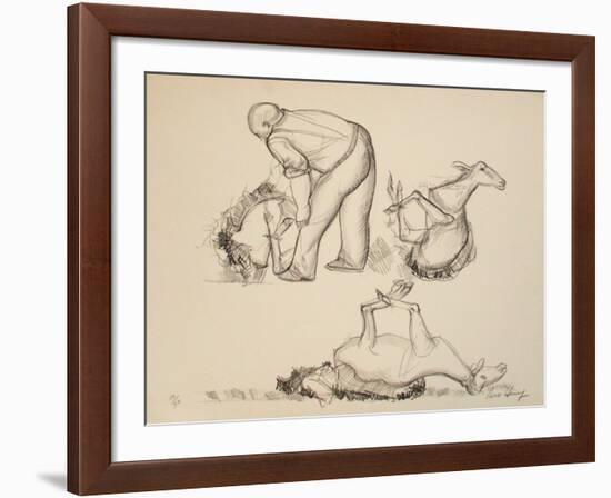 Croquis-Pierre Henry-Framed Limited Edition