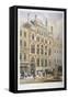 Crosby Hall at No 95 Bishopsgate, City of London, 1860-Vincent Brooks-Framed Stretched Canvas