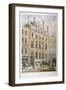 Crosby Hall at No 95 Bishopsgate, City of London, 1860-Vincent Brooks-Framed Giclee Print