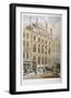 Crosby Hall at No 95 Bishopsgate, City of London, 1860-Vincent Brooks-Framed Giclee Print