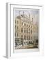 Crosby Hall at No 95 Bishopsgate, City of London, 1860-Vincent Brooks-Framed Giclee Print