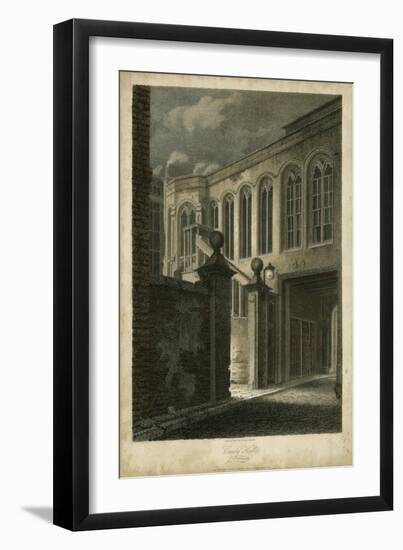 Crosby Hall, London-J. Stover-Framed Art Print