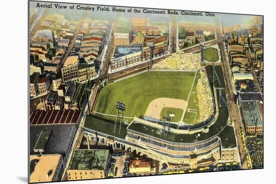 Crosley Field, Cincinnati, Ohio-null-Mounted Art Print