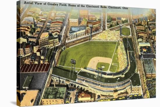 Crosley Field, Cincinnati, Ohio-null-Stretched Canvas