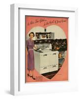 Crosleys, Magazine Advertisement, UK, 1950-null-Framed Giclee Print