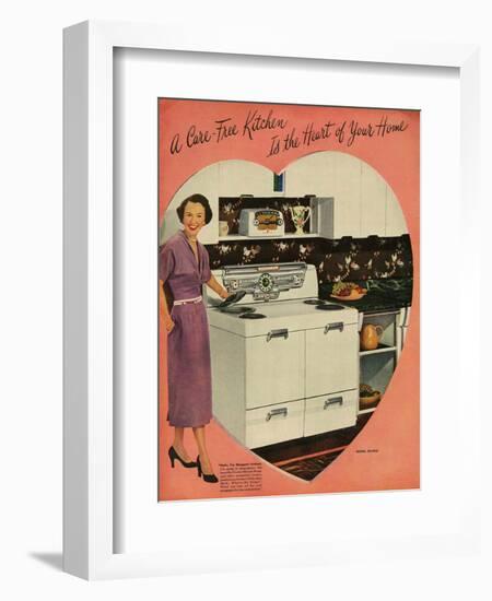 Crosleys, Magazine Advertisement, UK, 1950-null-Framed Giclee Print